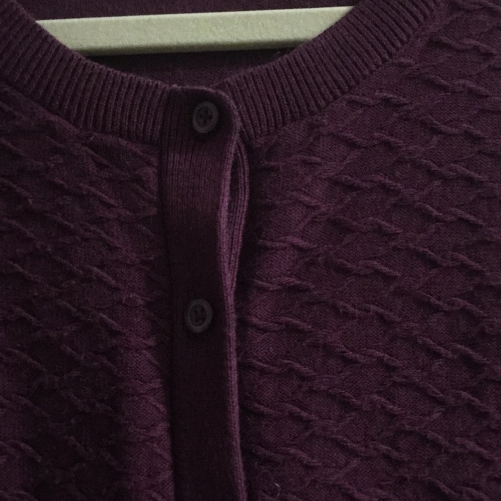 Deep Red/ Burgundy Cardigan